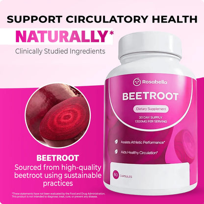 Beetroot Powder – Boost Daily Energy, Support Healthy Circulation & Vitality*